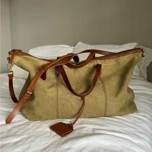 Madewell Transport Weekender Bag in Canvas